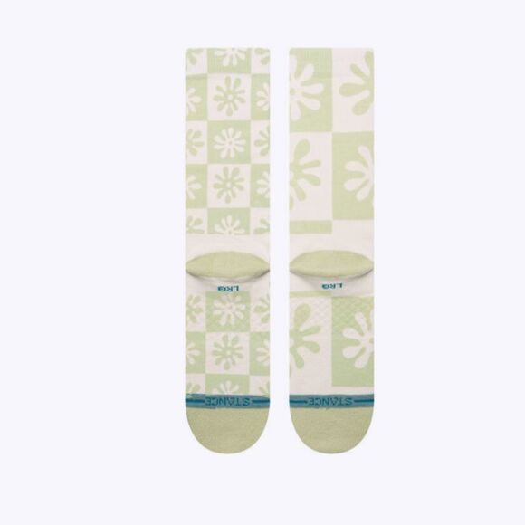 STANCE UNISEX SOCKS IN SAGE THE POPPINS WILL FIT WOMEN 8-10.5 and MEN 6-8.5 MED - Picture 3 of 7